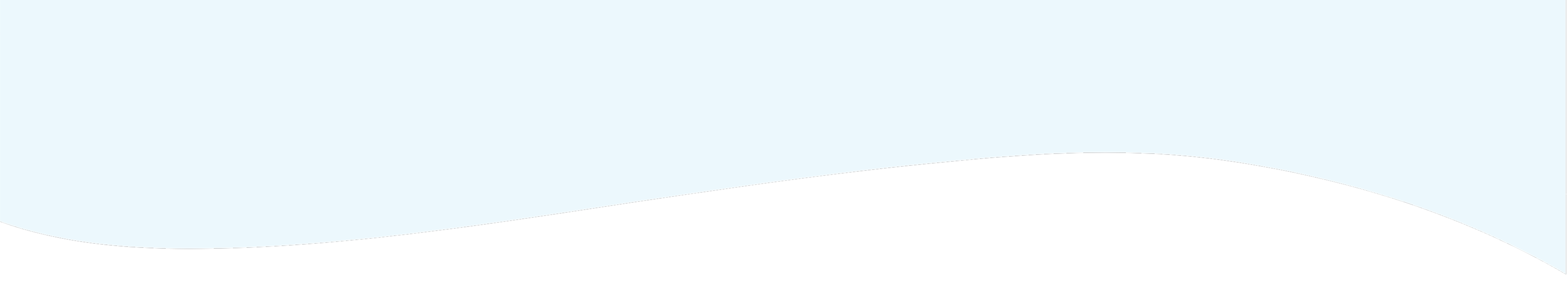 区切り画像の上の波